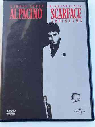 Arpinaama Scarface AlPacino 2 levyn erikoispainos. Эспоо