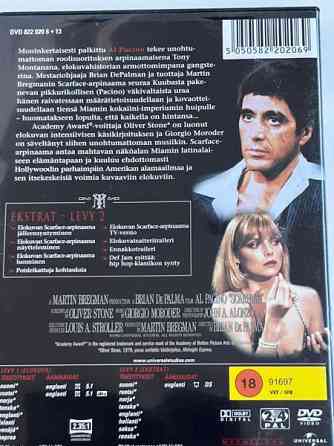 Arpinaama Scarface AlPacino 2 levyn erikoispainos. Эспоо