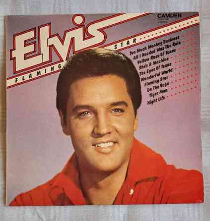 Vinyyli LP Elvis Presley: Elvis Flaming Star Helsinki