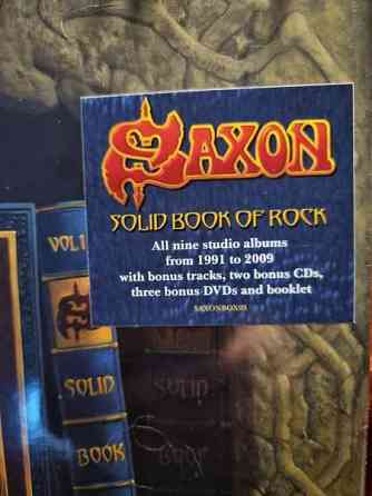 Saxon Solid Book Of Rock Box Ii