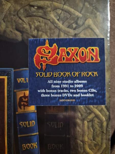 Saxon Solid Book Of Rock Box Ii - изображение 1