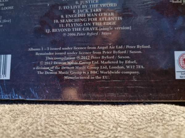 Saxon Solid Book Of Rock Box Ii - изображение 4