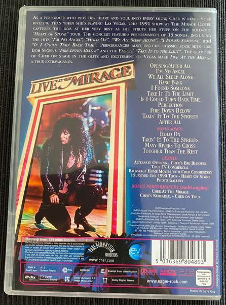 CHER  Extravaganza Live At The Mirage Kuopio – foto 2