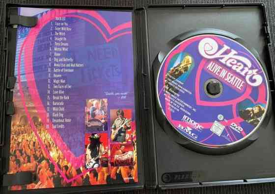 HEART  Alive in Seattle DVD Куопио