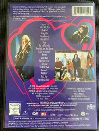 HEART  Alive in Seattle DVD Куопио