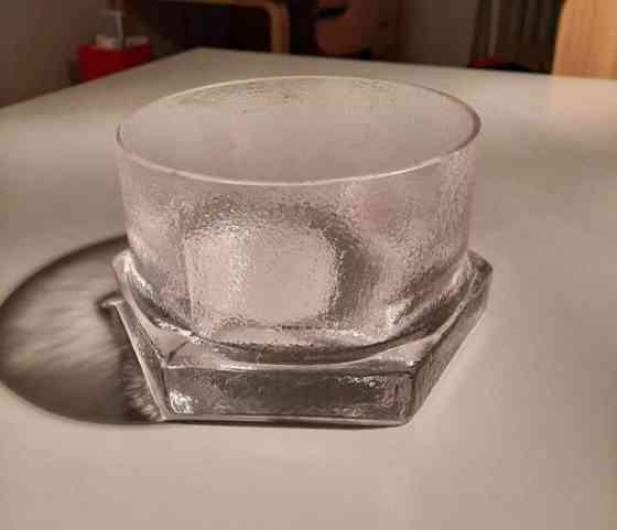 Lasimalja kulho Bulten design Gösta Sigvard Helsinki