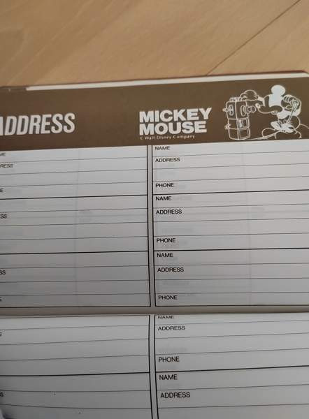 Mikki Hiiri päivä- ja osoitekirja  1992 Mynämäki - valokuva 4