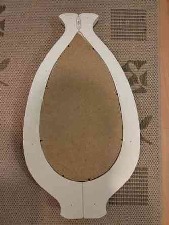 Peili längenmuotoisella kehyksellä Mynämäki