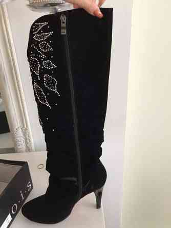 Upeat mustat saappaat strasseilla 35 Vantaa