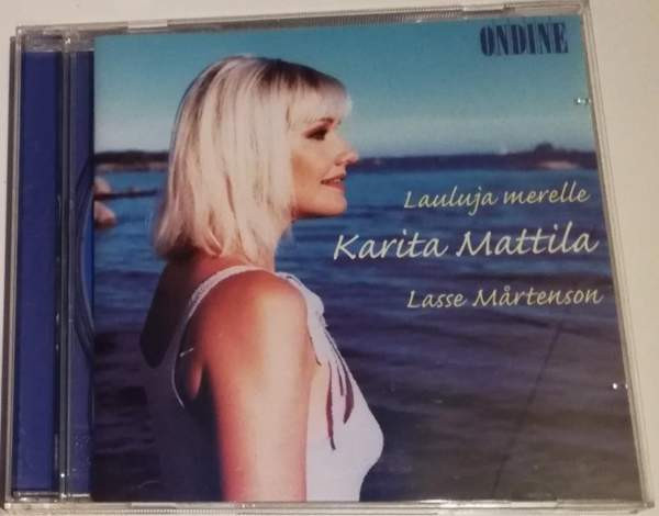 CD Karita Mattila, Lasse Mårtenson. Lauluja merelle Kokkola - valokuva 1