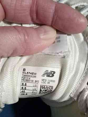 New Balance Classic 574  tossut lenkkarit 40/26cm Helsinki