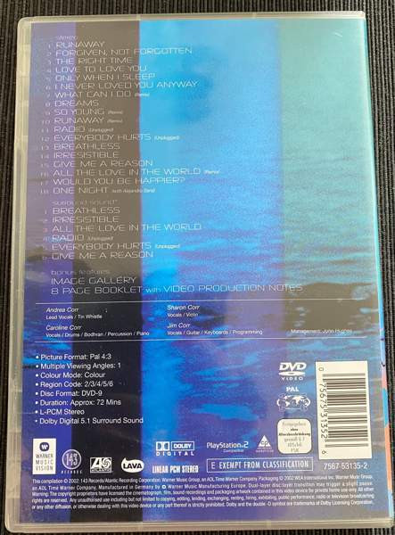 The CORRS  Best of, The Videos Kuopio - photo 2