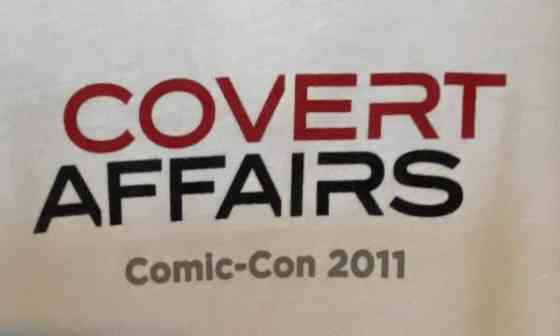 Covert Affairs sarjan, 2011 Comic-Con t-paita Куопио
