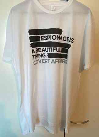 Covert Affairs sarjan, 2011 Comic-Con t-paita Куопио