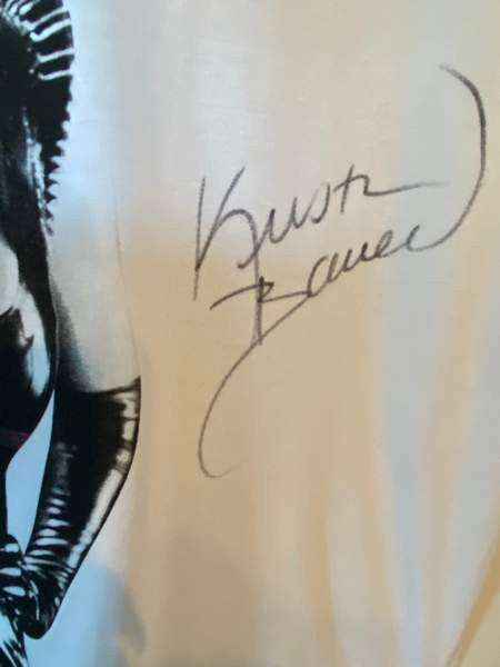 Kristin Bauerin (Pam/True Blood) signeeraama T-paita Kuopio - photo 2