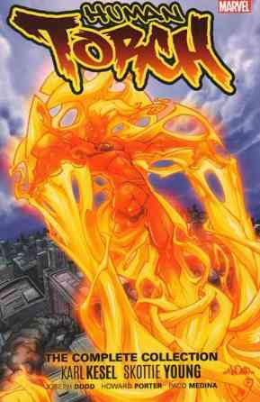 Sarjakuva-albumi US 069 - Human Torch - Marvel Heinola