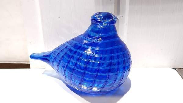 Birds by Oiva Toikka - Sinisulka ( ei sign.) Raisio - photo 2