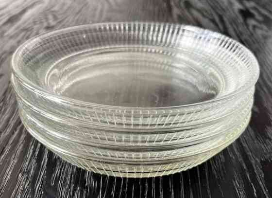 Riihimäen Lasi Ruutu lautanen, Ø 14 cm, 4 kpl Turku