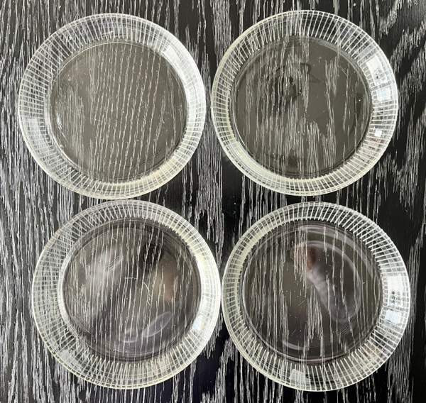 Riihimäen Lasi Ruutu lautanen, Ø 14 cm, 4 kpl Turku – foto 2