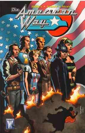 Sarjakuva-albumi US 035 - American Way - DC Heinola