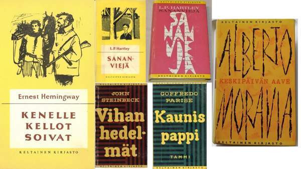 Ostetaan Keltainen Kirjasto, alkupään kirjat kansipapereilla Espoo - photo 1
