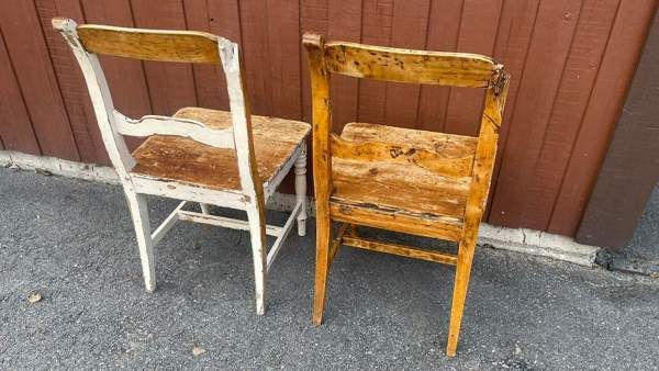 Vanhat tuolit 2kpl Keuruu - изображение 2