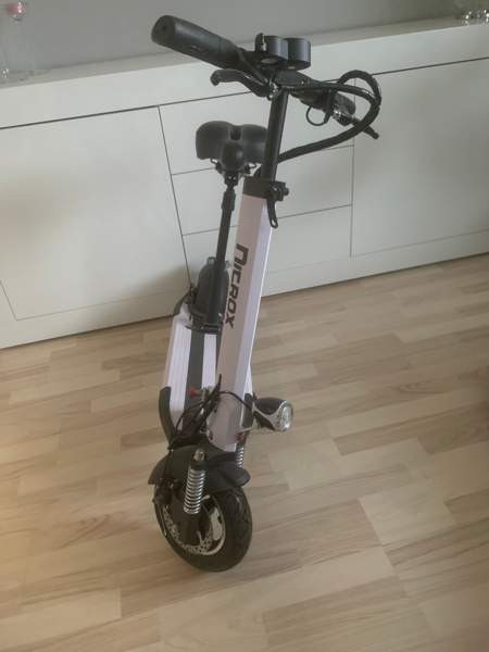 Sähköpotkulauta Nitrox 400w istuimella, ei vaadi liikennevakuutusta. Oulu – foto 5