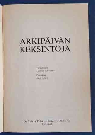 Arkipäivän keksintöjä -kirjanen Helsinki