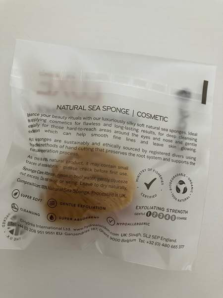 Hydréa London Silk Cosmetics Sea Sponge meikkisieni Helsinki – foto 2