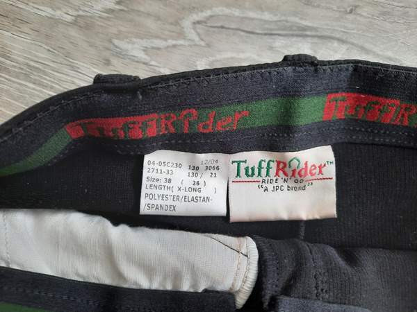 Mustat ratsastushousut koko 38 Alavus - valokuva 3