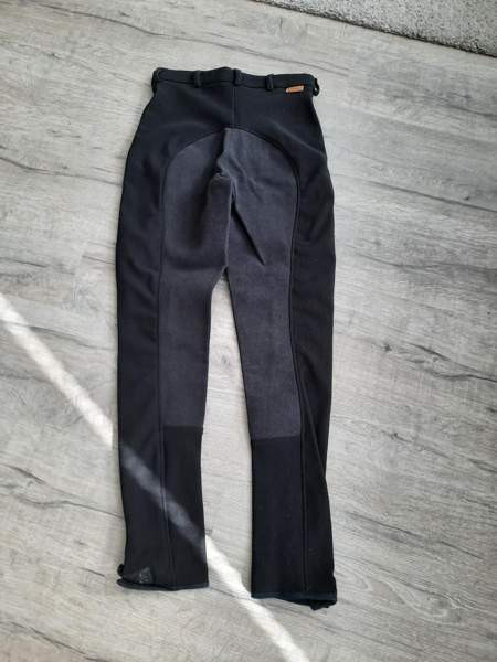 Mustat ratsastushousut koko 38 Alavus - valokuva 1