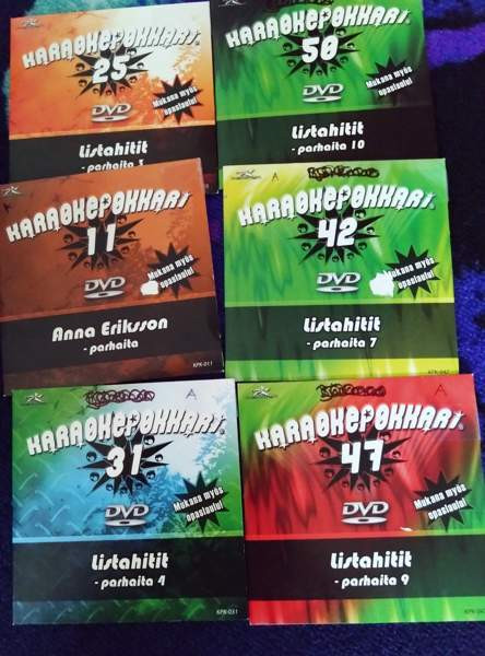 DVD:t ja karaokepokkarit Raahe – foto 2