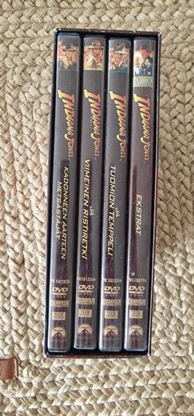 Indiana Jones - DVD Kokoelma Vantaa - valokuva 4