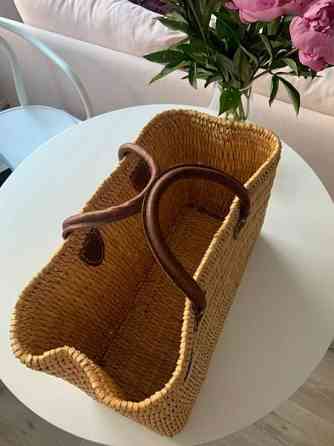 UUSI korikassi / kesäkassi / piknikkori 28x43cm Helsinki