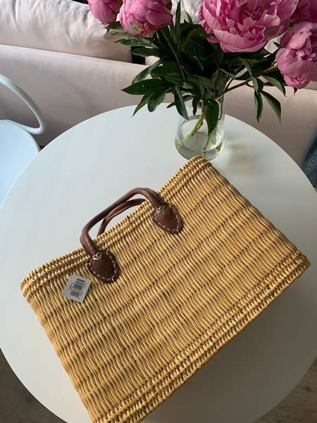 UUSI korikassi / kesäkassi / piknikkori 28x43cm Helsinki - изображение 3