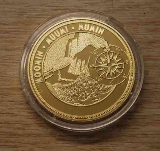 Muumi-mitali -Kuinkas sitten kävikään? (1952) kultauksella Helsinki