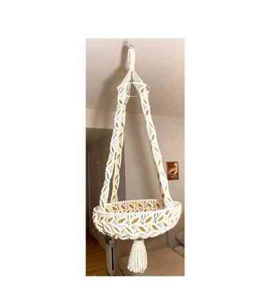 Iso makramee -kissanpeti -  Uusi Vantaa