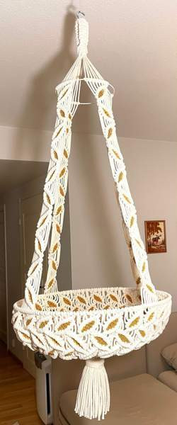 Iso makramee -kissanpeti -  Uusi Vantaa - valokuva 2