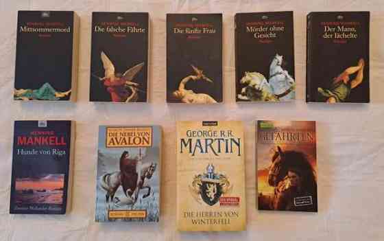 Saksankielisiä pokkareita 3e/kpl Masku