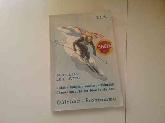 Hiihdon maailmanmestaruuskilpailut 1938 ohjelma Kokemäki
