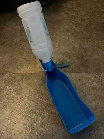 Juomapullo ja kuppi yhdistelmä esim. koiralle Turku