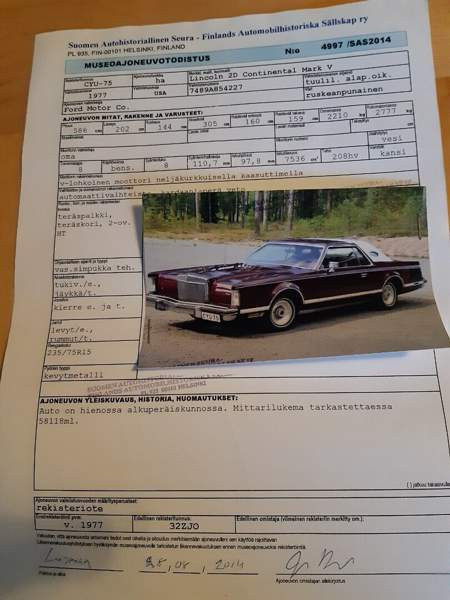 Lincoln Continental Laensi-Turunmaa - valokuva 6