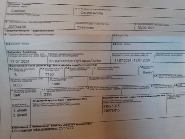 Cadillac De Ville Вааса - изображение 7