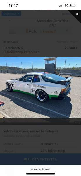 Porsche 924 Kokkola – foto 1
