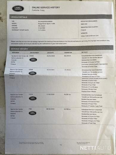 Land Rover Range Rover Sport Espoo – foto 8