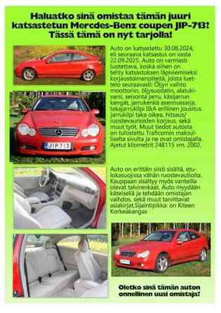 Mercedes-Benz 180 Kitee