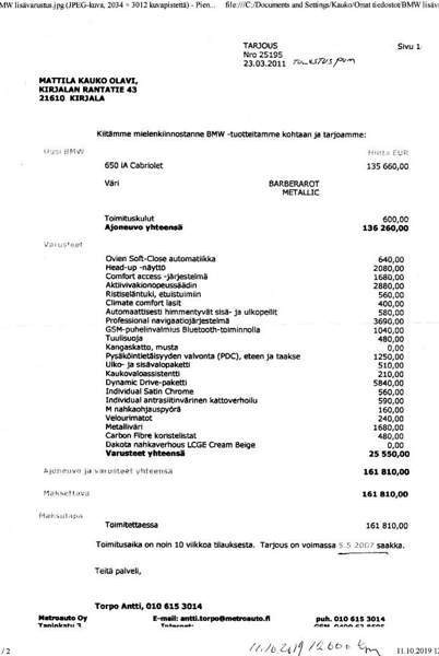 BMW 650 Laensi-Turunmaa - valokuva 6