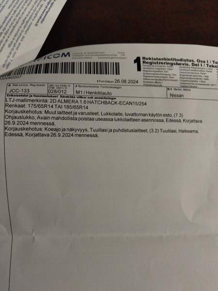 Nissan Almera Hollola - valokuva 5