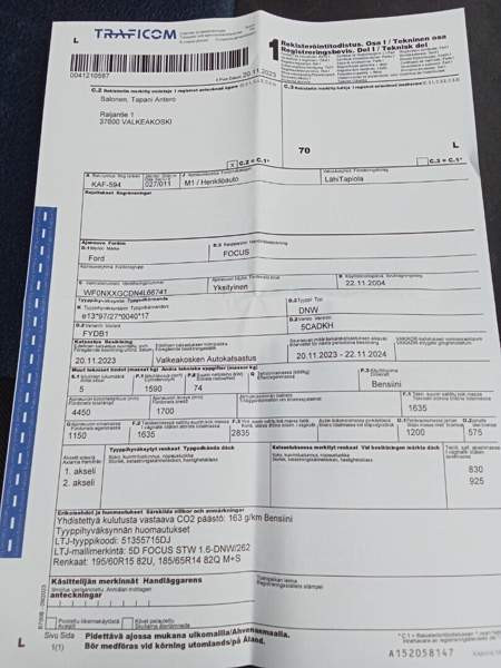 Ford Focus Valkeakoski - valokuva 6