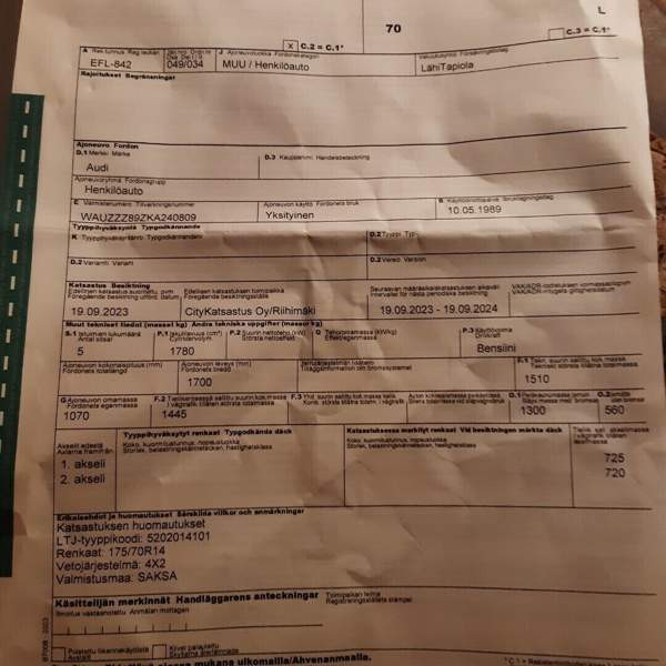 Audi 80 Riihimaeki – foto 8